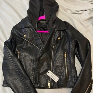 NWT Blank NYC Faux leather jacket